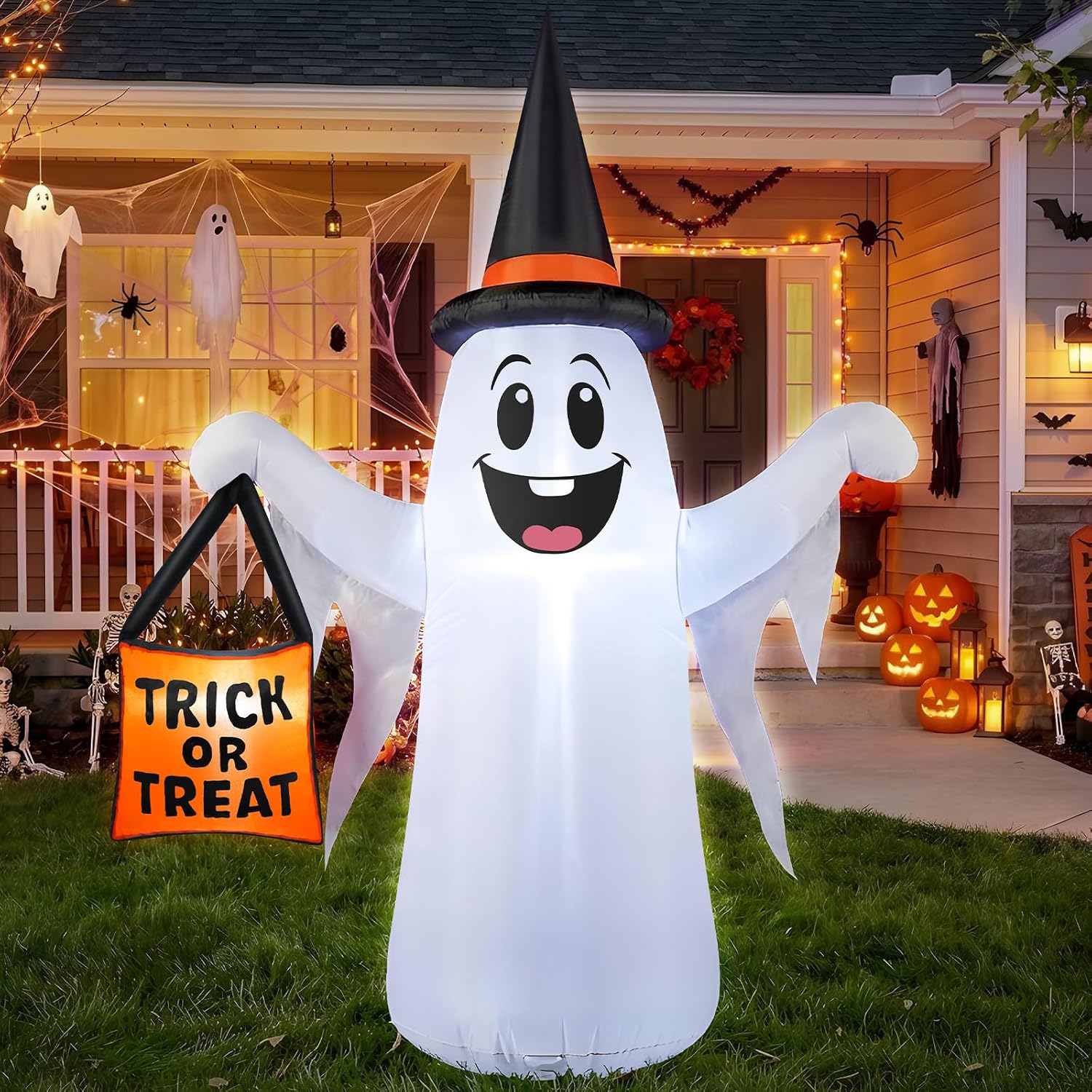 Legendary 4 5 ft Halloween Inflatable — WeirdThingsToBuy weird find