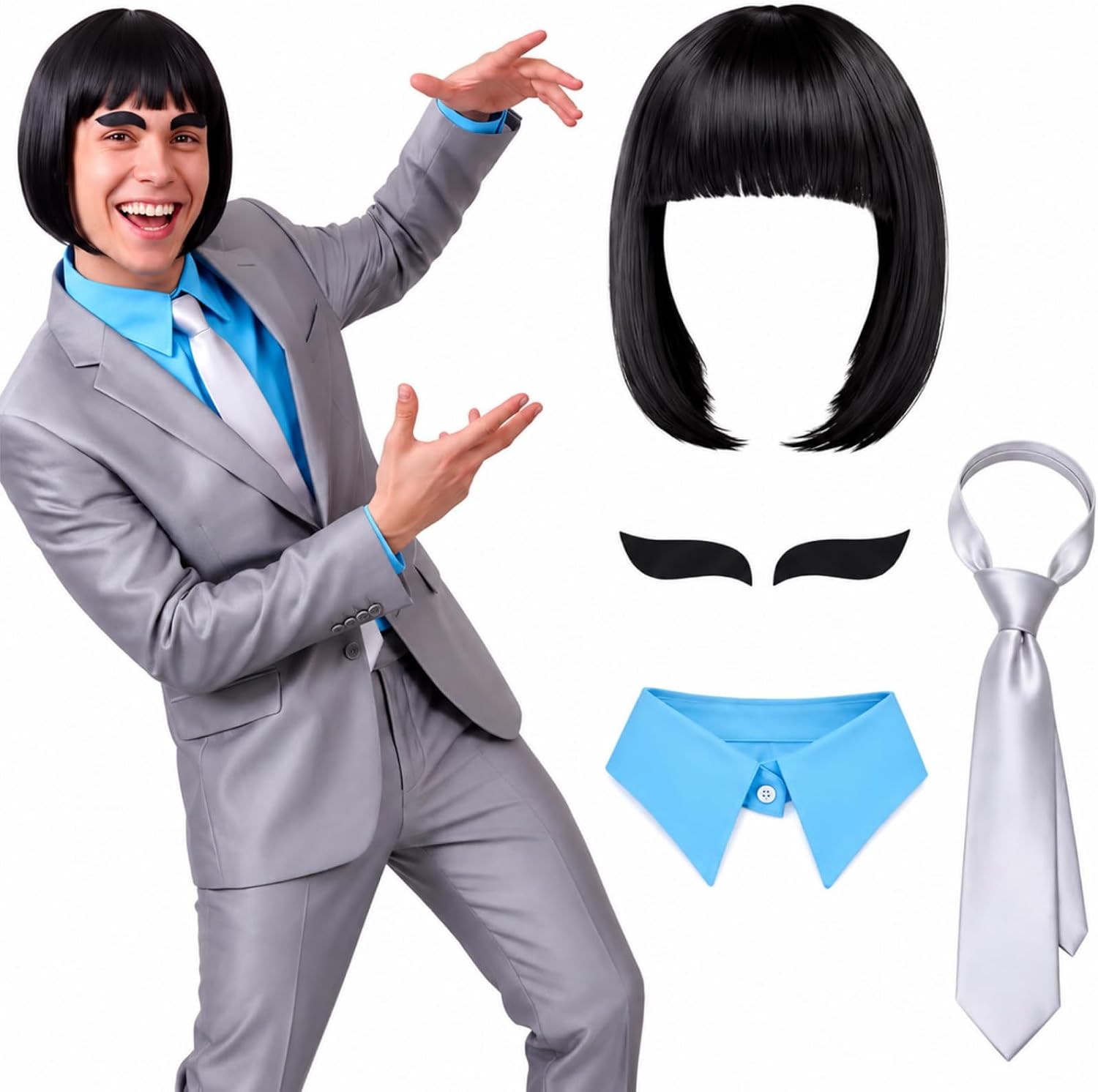 Legendary 4 Halloween Villain Businessman Costume — WeirdThingsToBuy weird find
