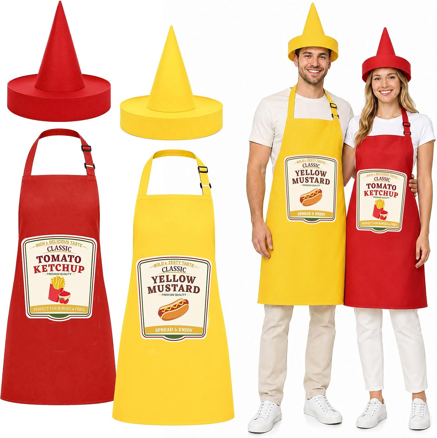 Legendary 4 Ketchup & Mustard Costume — WeirdThingsToBuy weird find