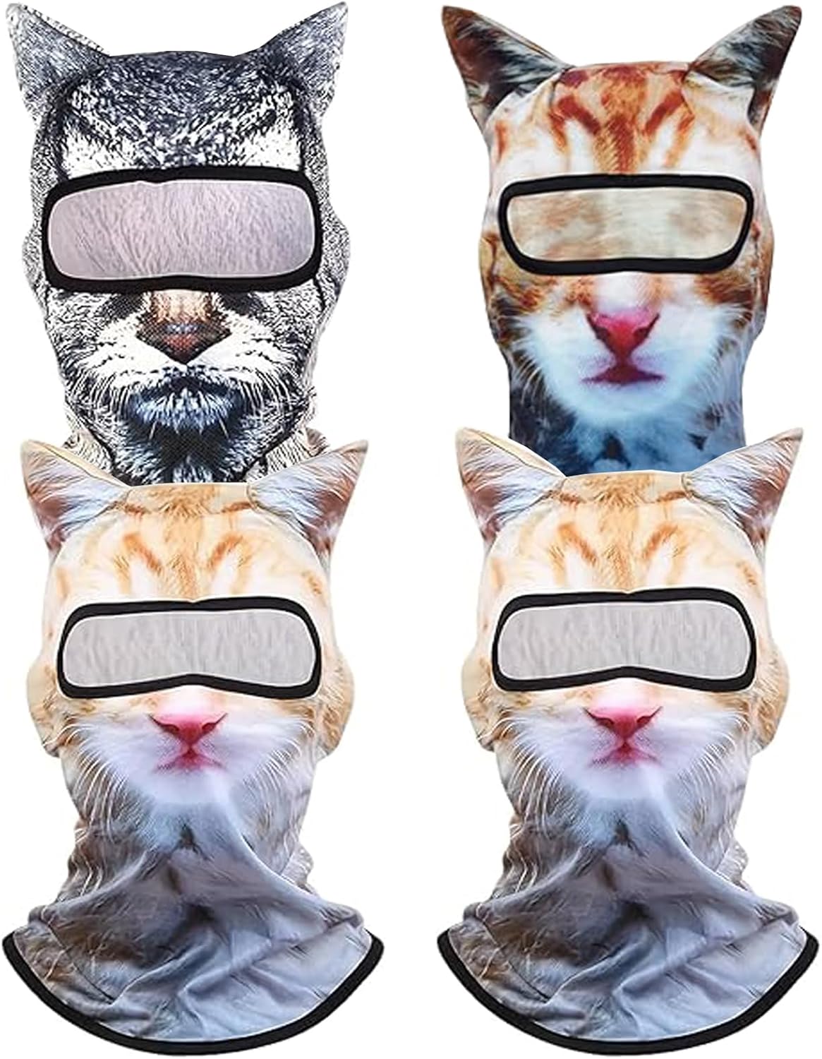 Legendary 4 Pack 3d Cat Ski — WeirdThingsToBuy weird find