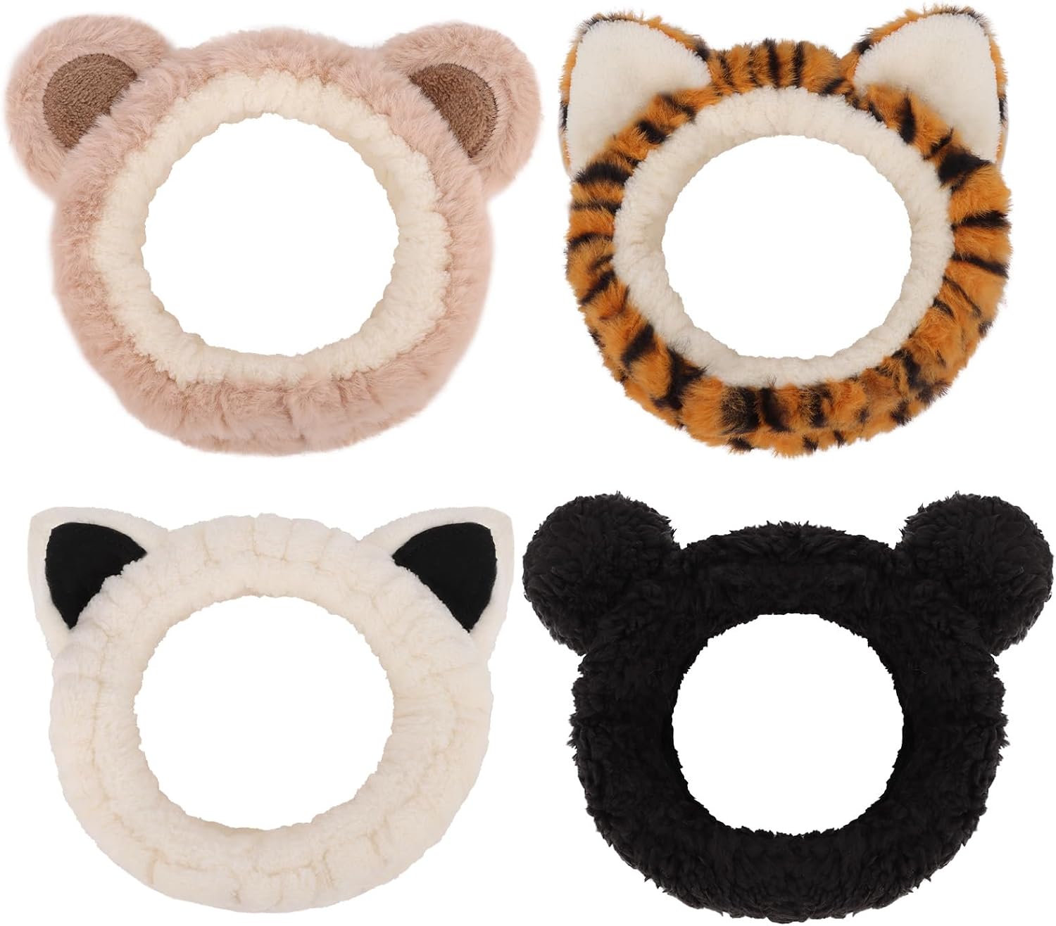 Legendary 4 Plush Animal Headbands Women — WeirdThingsToBuy weird find