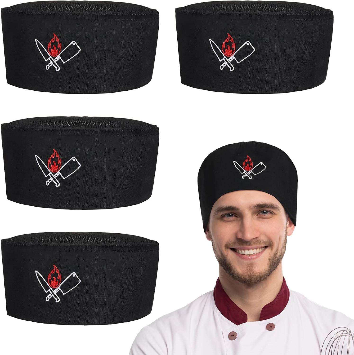 Legendary 4 Unisex Chef Hat Mesh — WeirdThingsToBuy weird find