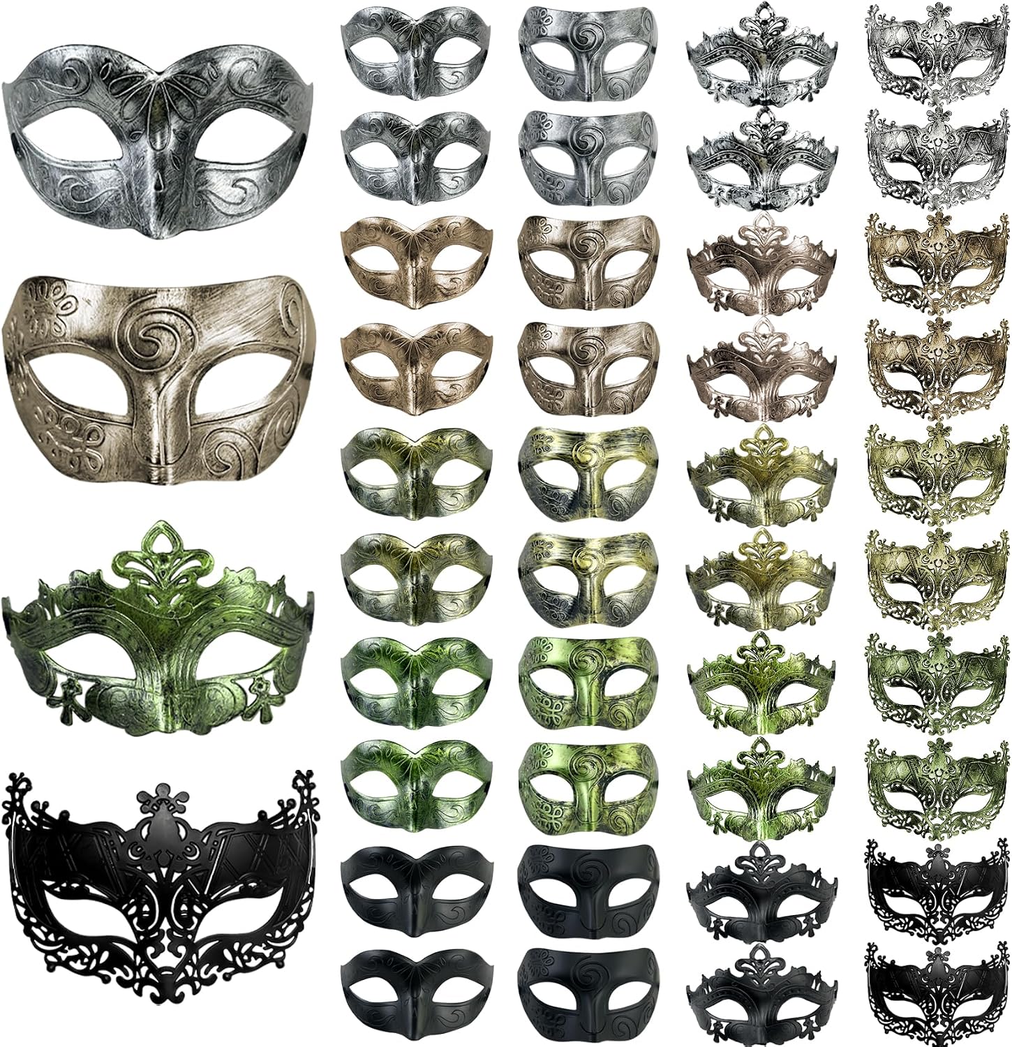 Legendary 40 Masquerade Mask Vintage Antique — WeirdThingsToBuy weird find