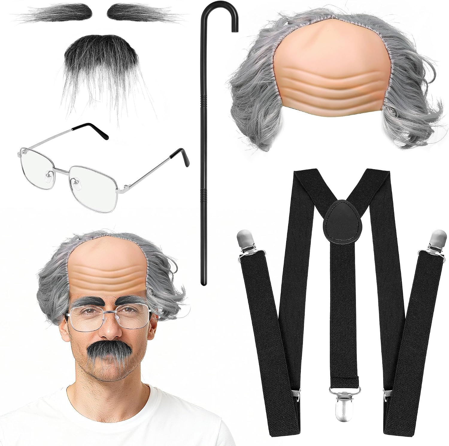 Legendary 5pcs Old Man Costume Set — WeirdThingsToBuy weird find