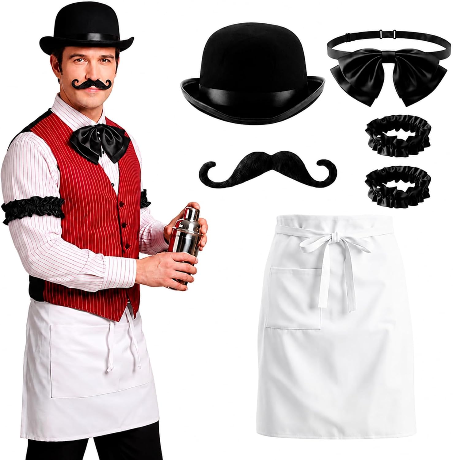 Legendary 6 Halloween Old West Bartender — WeirdThingsToBuy weird find