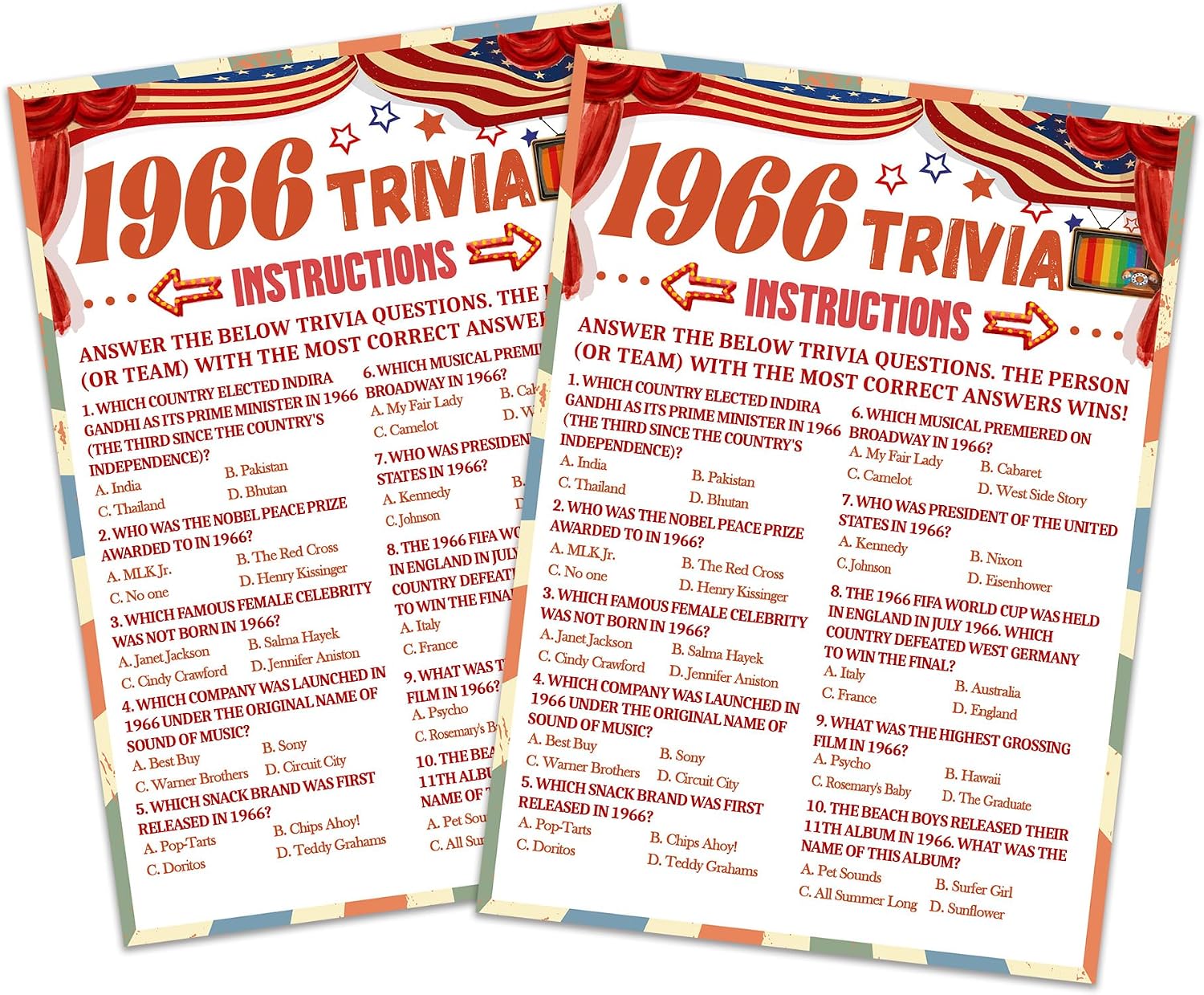 Legendary 60th Birthday Party Games Vintage — WeirdThingsToBuy weird find