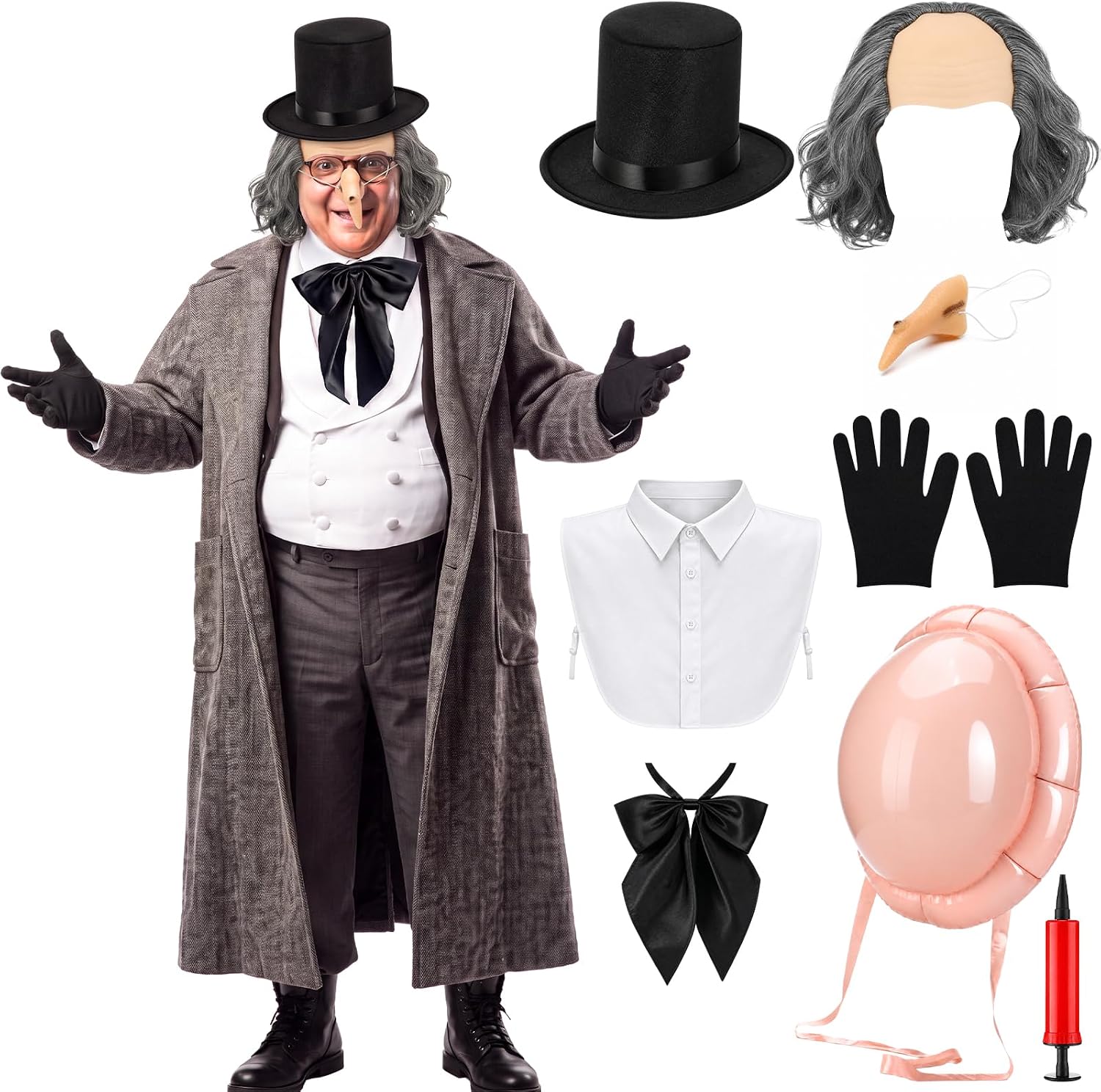Legendary 7pcs Halloween Villain Costume Accessories — WeirdThingsToBuy weird find