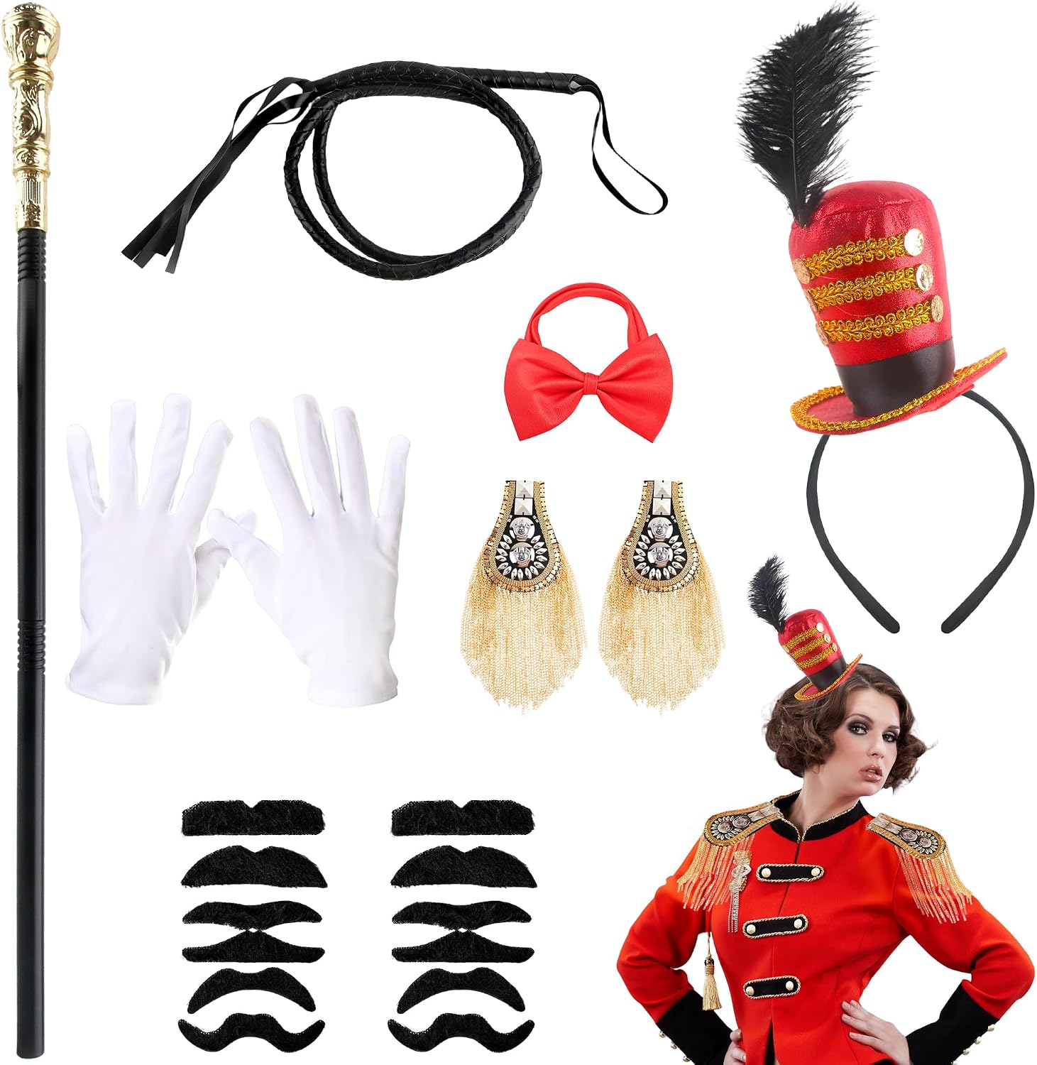 Legendary 8 Adult Ringmaster Costume Accessory — WeirdThingsToBuy weird find