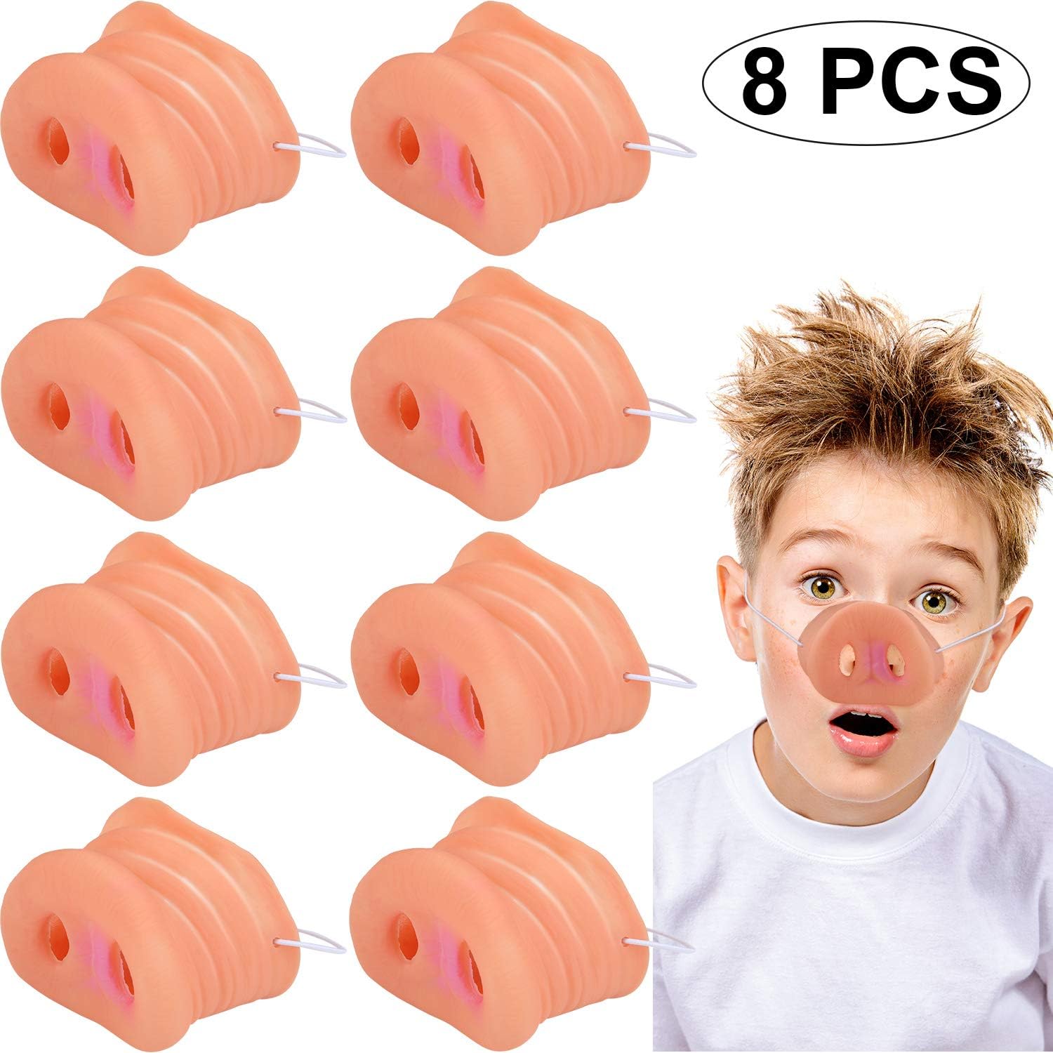 Legendary 8 Pig Noses Kids Novelty — WeirdThingsToBuy weird find