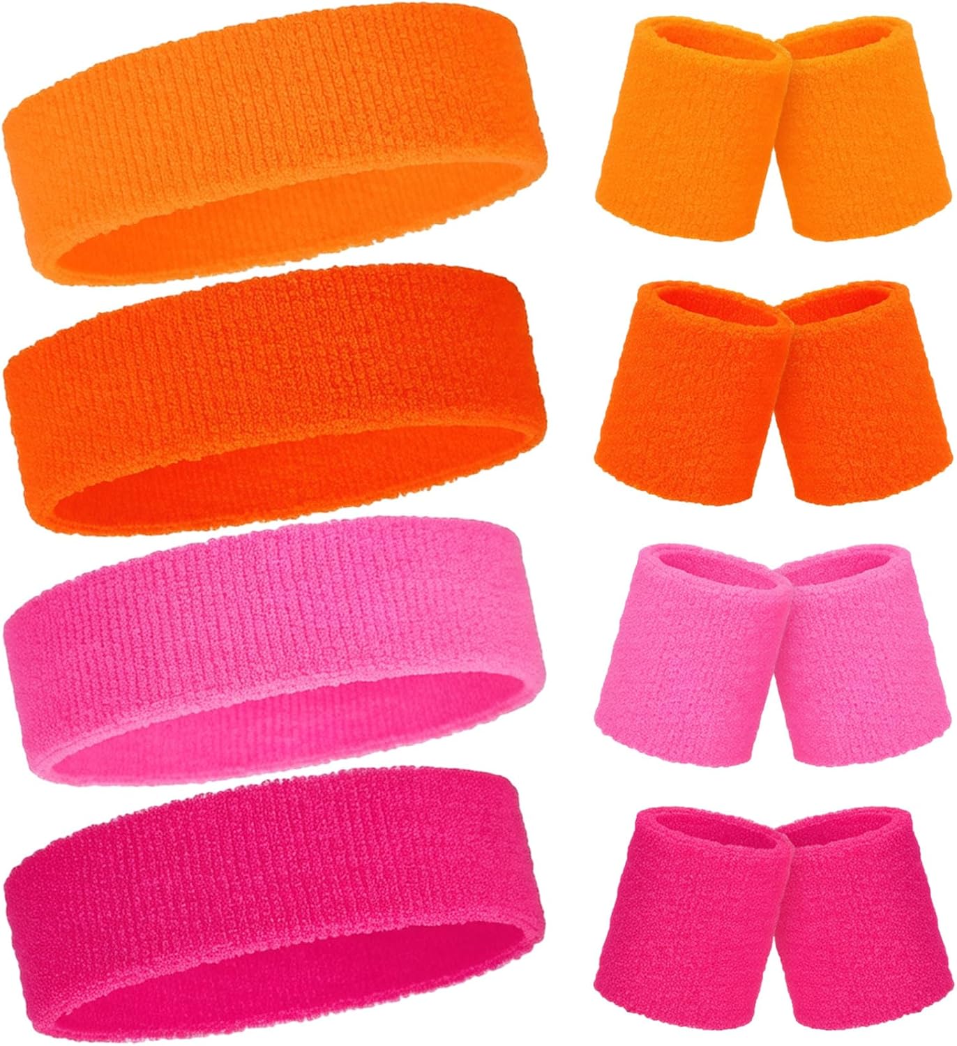 Legendary 80s Neon Sweatbands Set Includes — WeirdThingsToBuy weird find