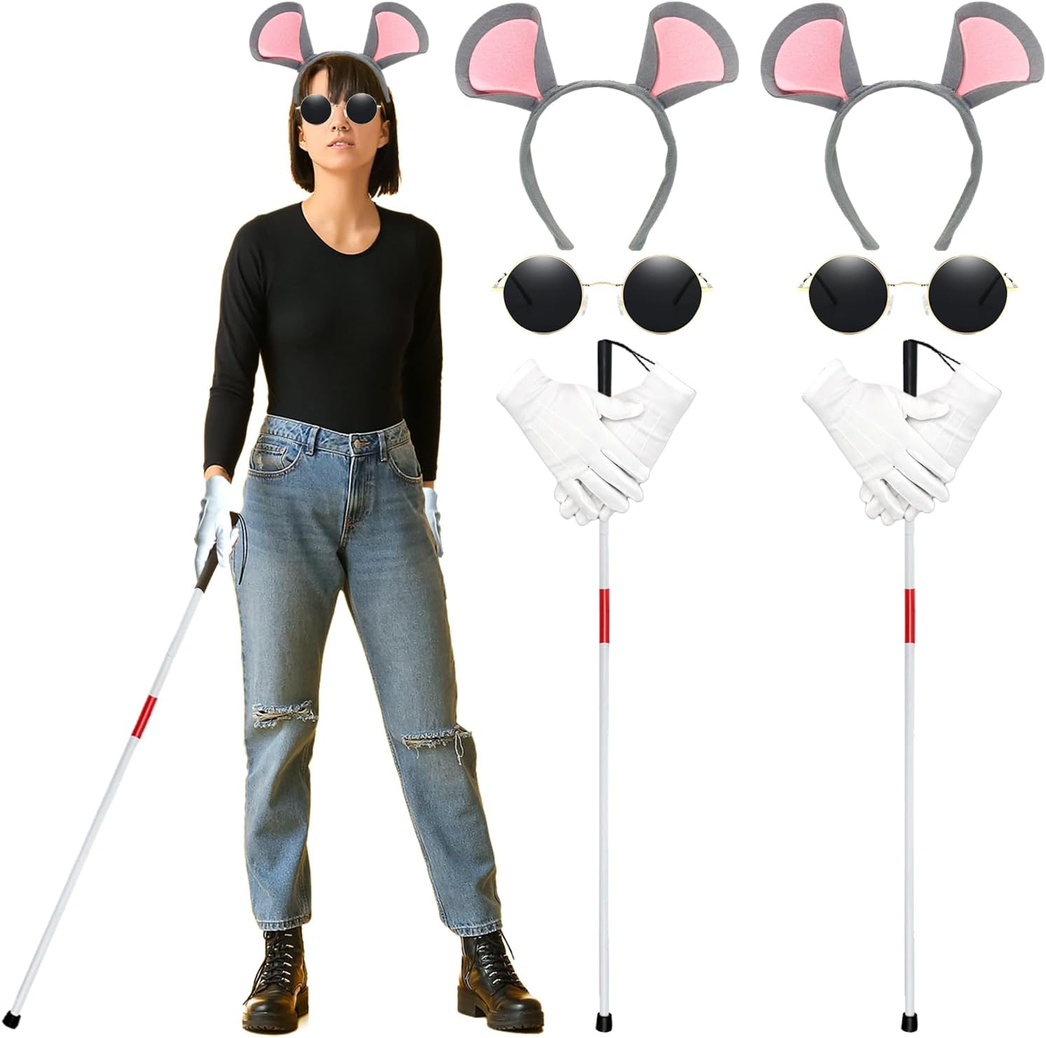Legendary 8pcs Halloween Mouse Costume Accessories — WeirdThingsToBuy weird find