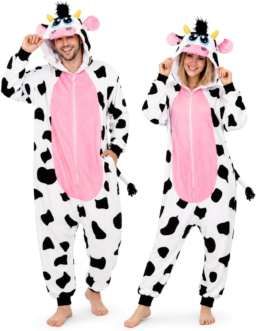 Legendary Adult Cow Onesie Costume — WeirdThingsToBuy weird find