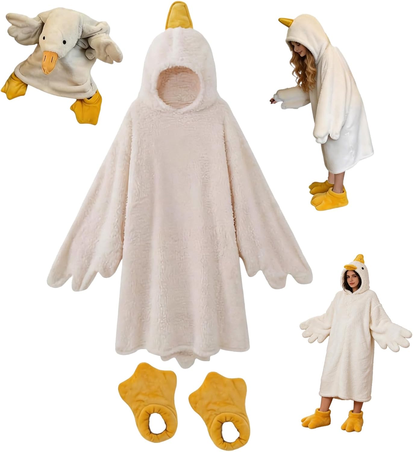 Legendary Adult Duck Pajamas Funny Goose — WeirdThingsToBuy weird find