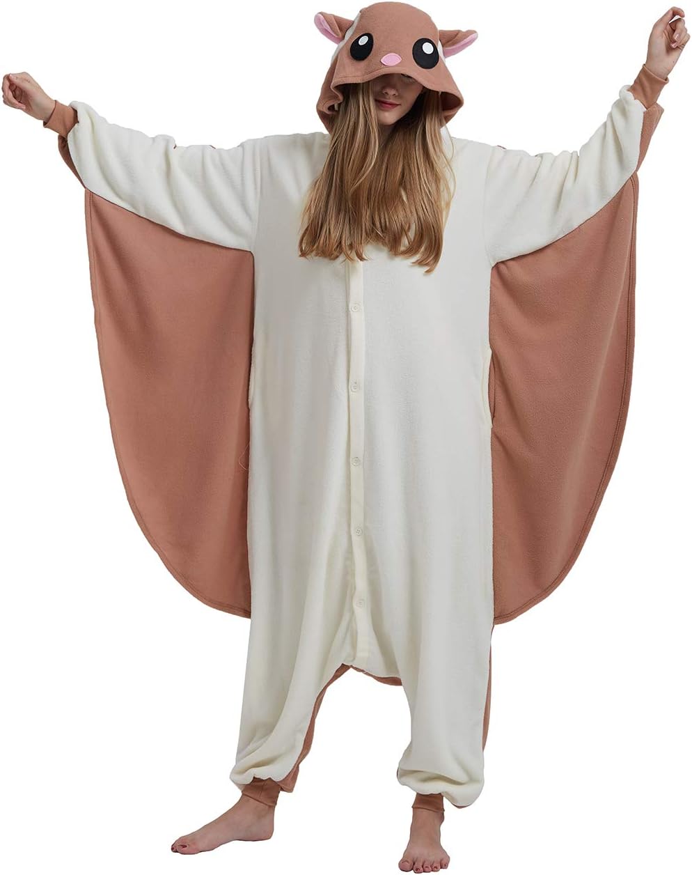 Legendary Adult Flying Squirrel Onesie Cosplay — WeirdThingsToBuy weird find