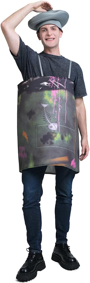 Legendary Adult Garbage Bin Costume Funny — WeirdThingsToBuy weird find