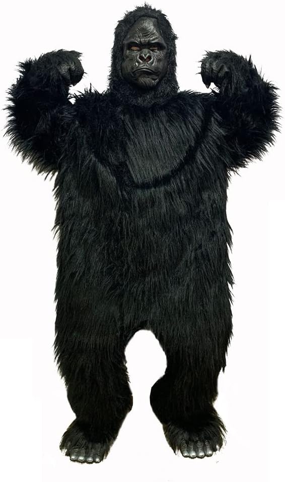 Legendary Adult Gorilla Halloween Costume Men's — WeirdThingsToBuy weird find