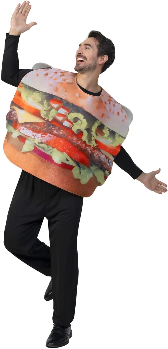 Legendary Adult Hamburger Costume Cosplay Funny — WeirdThingsToBuy weird find
