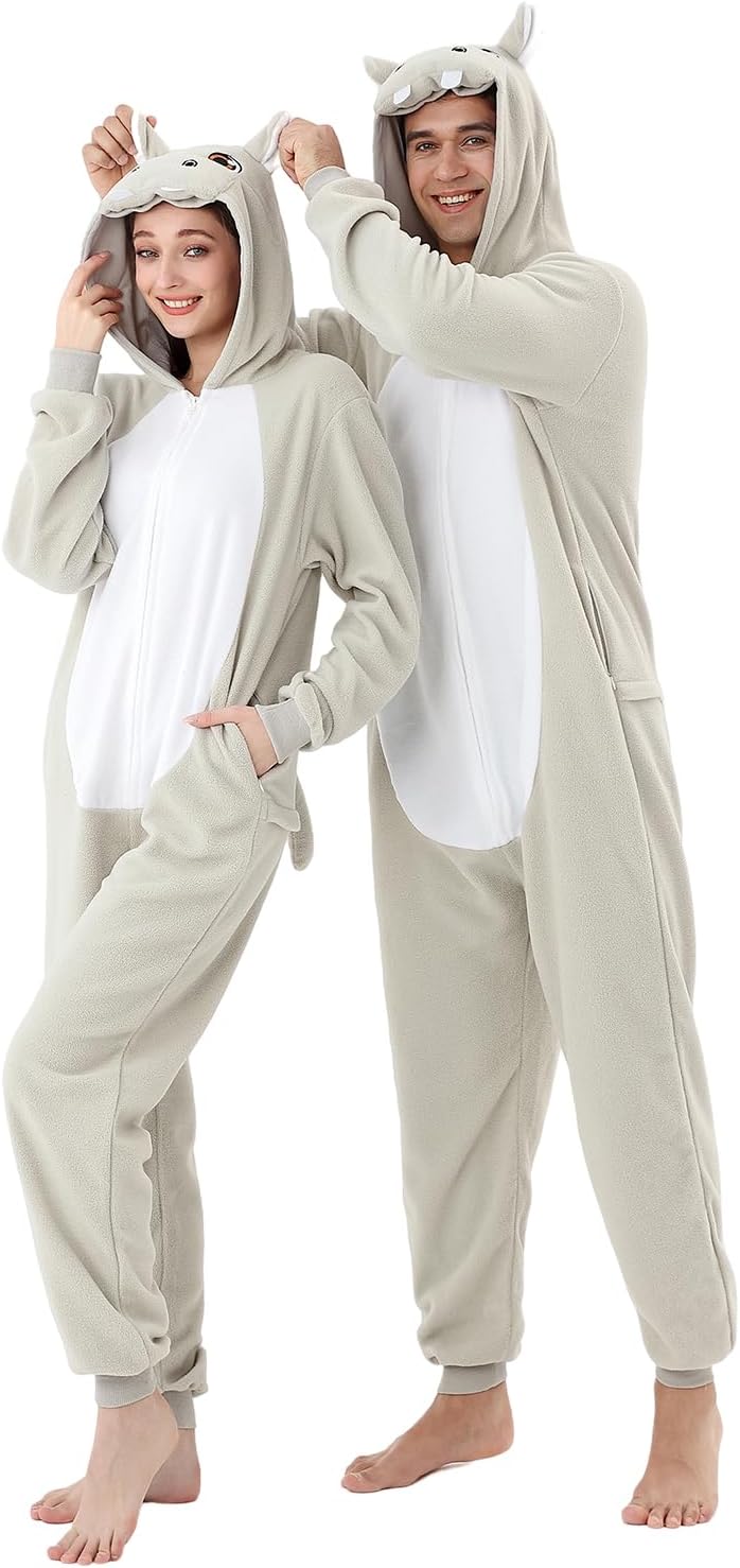 Legendary Adult Onesie Animal Fleece Pajamas — WeirdThingsToBuy weird find