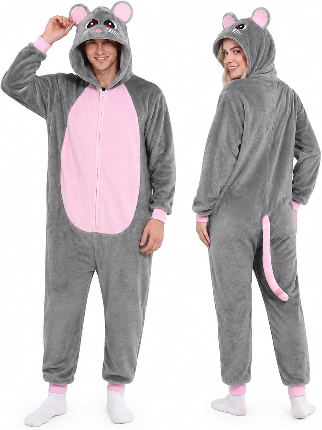 Legendary Adult Rat Costume Mouse Onesie — WeirdThingsToBuy weird find