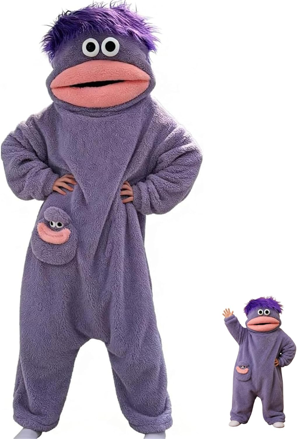 Legendary Adult Silly Onesie Funny Monster — WeirdThingsToBuy weird find