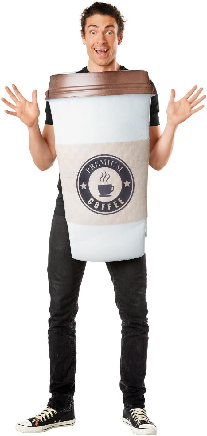 Legendary Adults Coffee to go Costume — WeirdThingsToBuy weird find