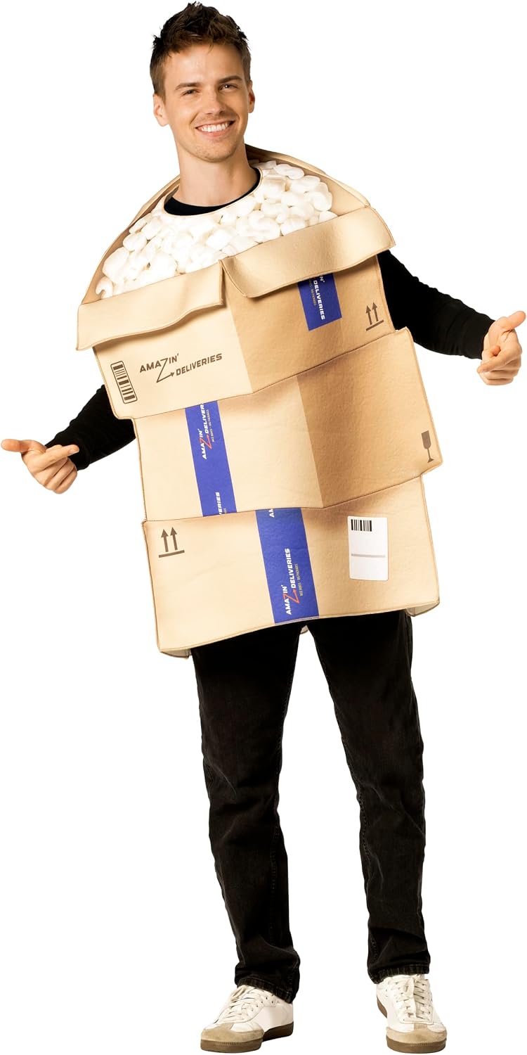 Legendary Amazin' Packages Pileup Halloween Costume — WeirdThingsToBuy weird find