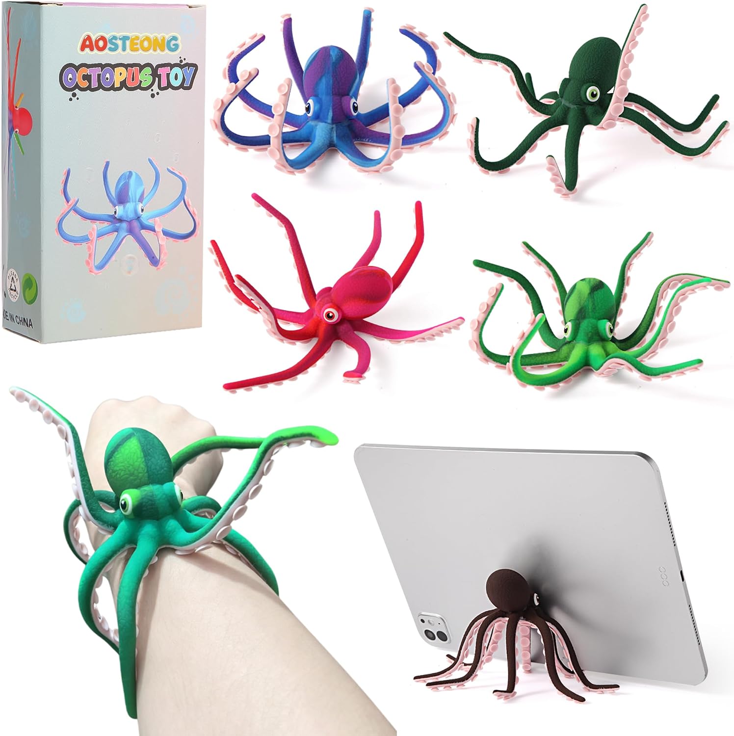 Legendary Aosteong Octopus Fidget Toy Suction — WeirdThingsToBuy weird find