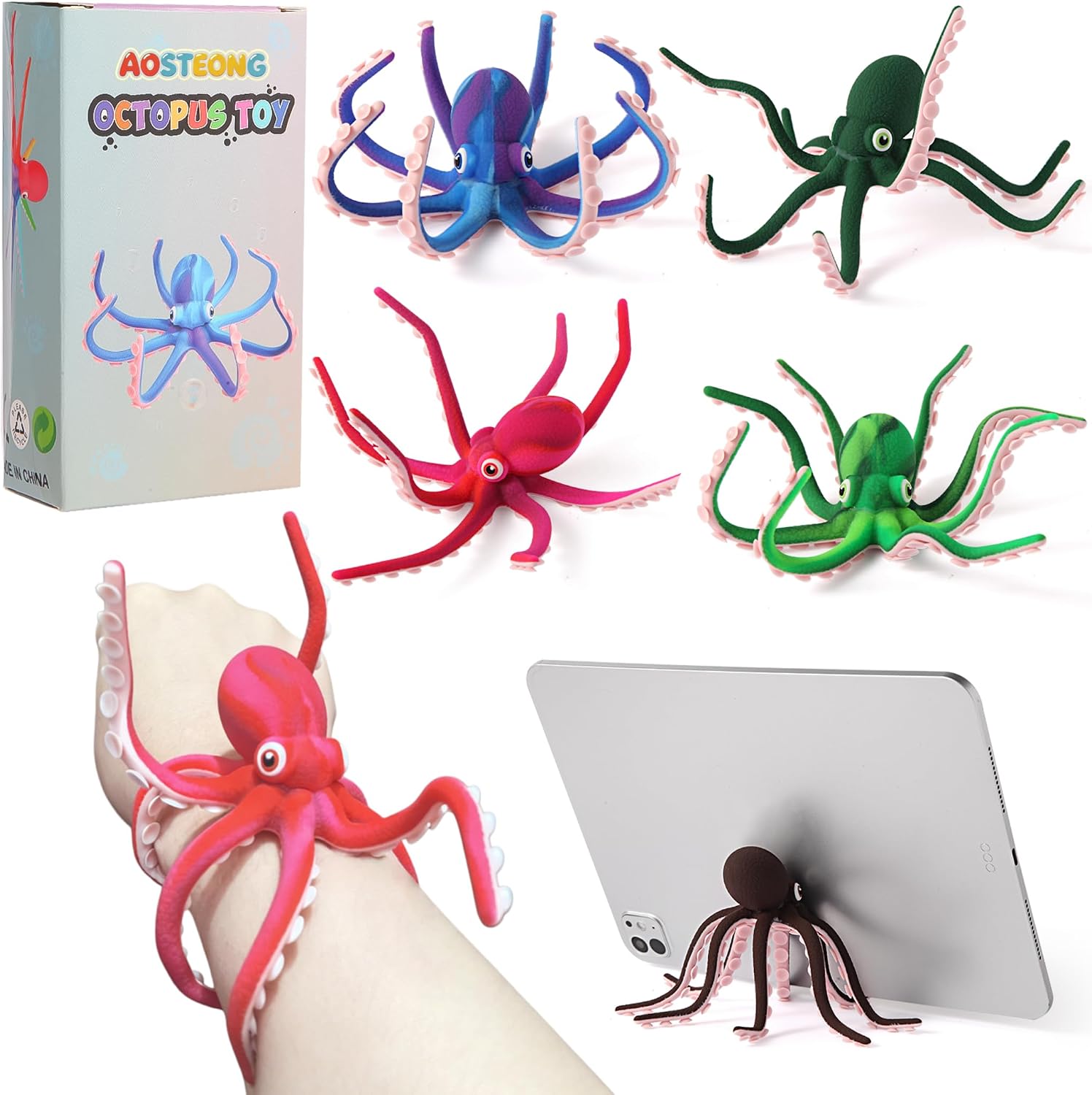 Legendary Aosteong Octopus Fidget Toy Suction — WeirdThingsToBuy weird find