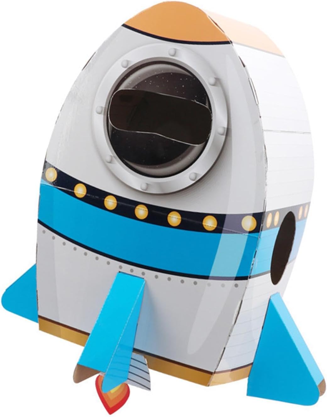 Legendary Astronaut Rocket Wearing Cardboard Box — WeirdThingsToBuy weird find