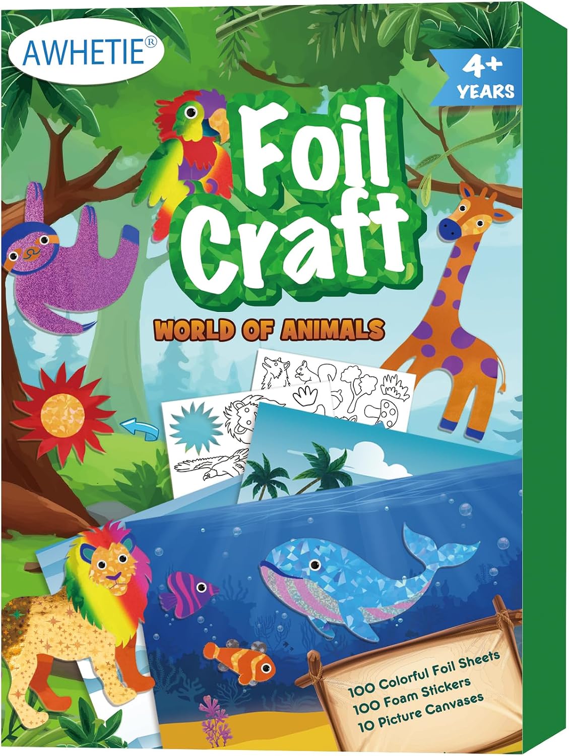 Legendary Awhetie Foil Craft Kids Ages — WeirdThingsToBuy weird find