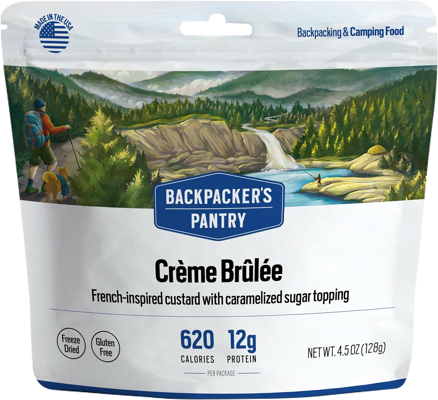 Legendary Backpacker's Pantry Creme Brulee — WeirdThingsToBuy weird find