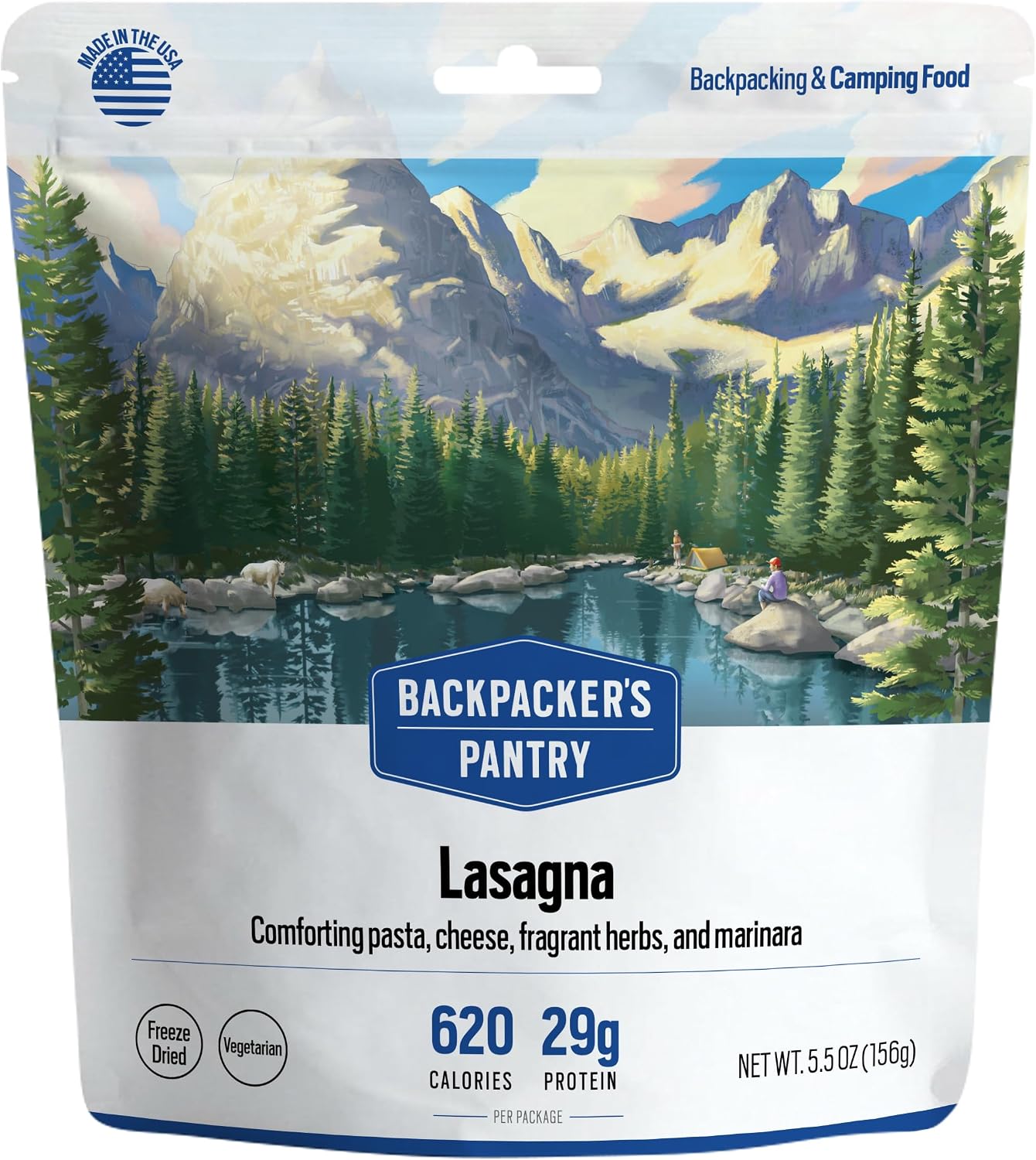 Legendary Backpacker's Pantry Lasagna — WeirdThingsToBuy weird find
