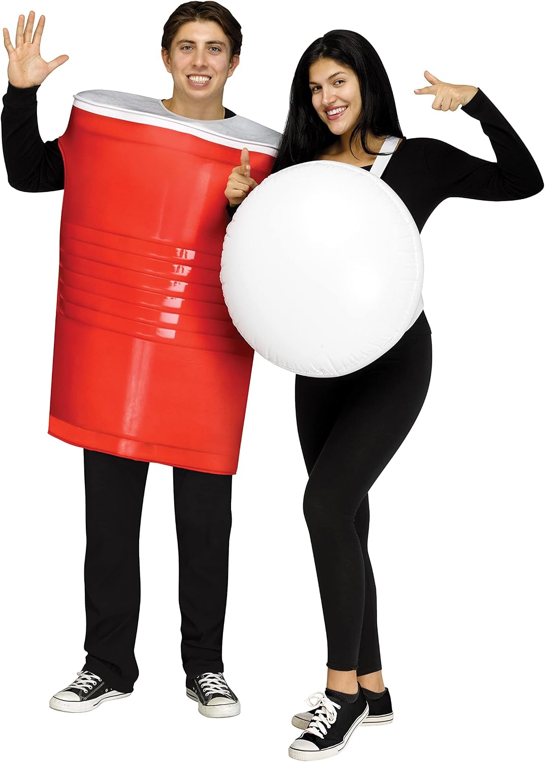Legendary Beer Pong Couple Adult Costume — WeirdThingsToBuy weird find