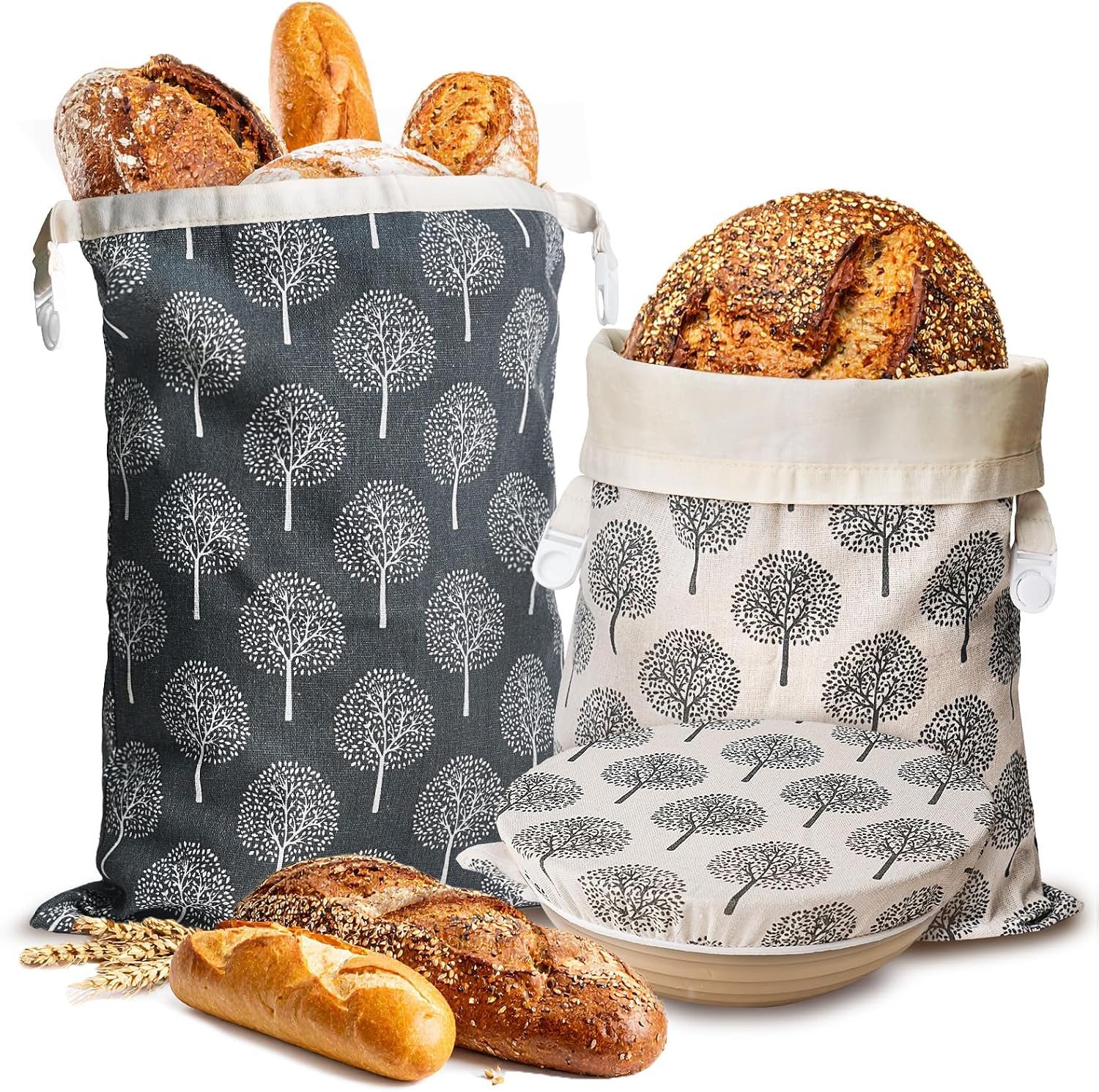 Legendary Beeswax Bread Bags Sourdough Bread — WeirdThingsToBuy weird find