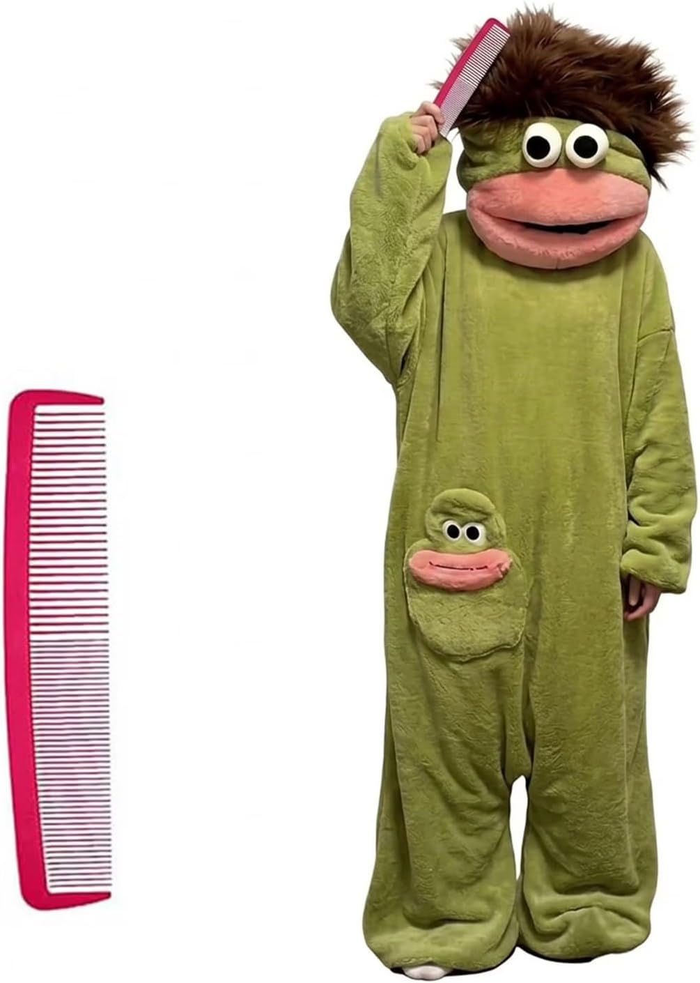 Legendary Big Mouth Monster Onesie Adult — WeirdThingsToBuy weird find