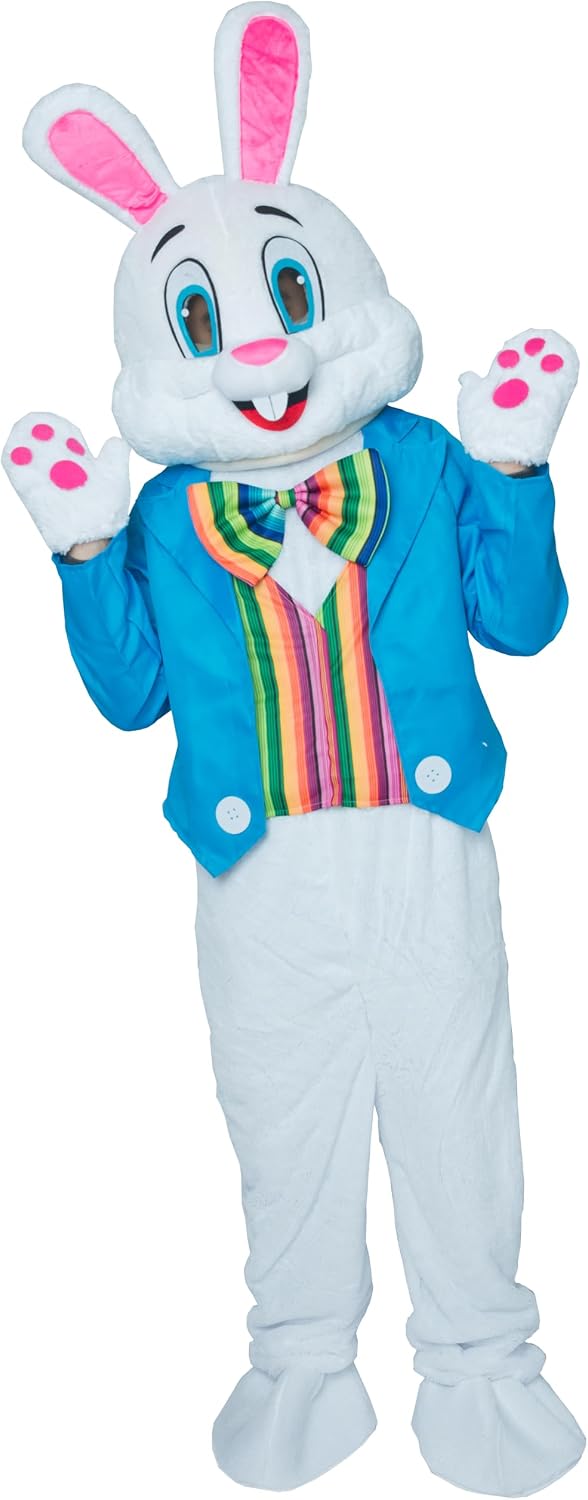 Legendary Blue Vest Easter Bunny Rabbit — WeirdThingsToBuy weird find