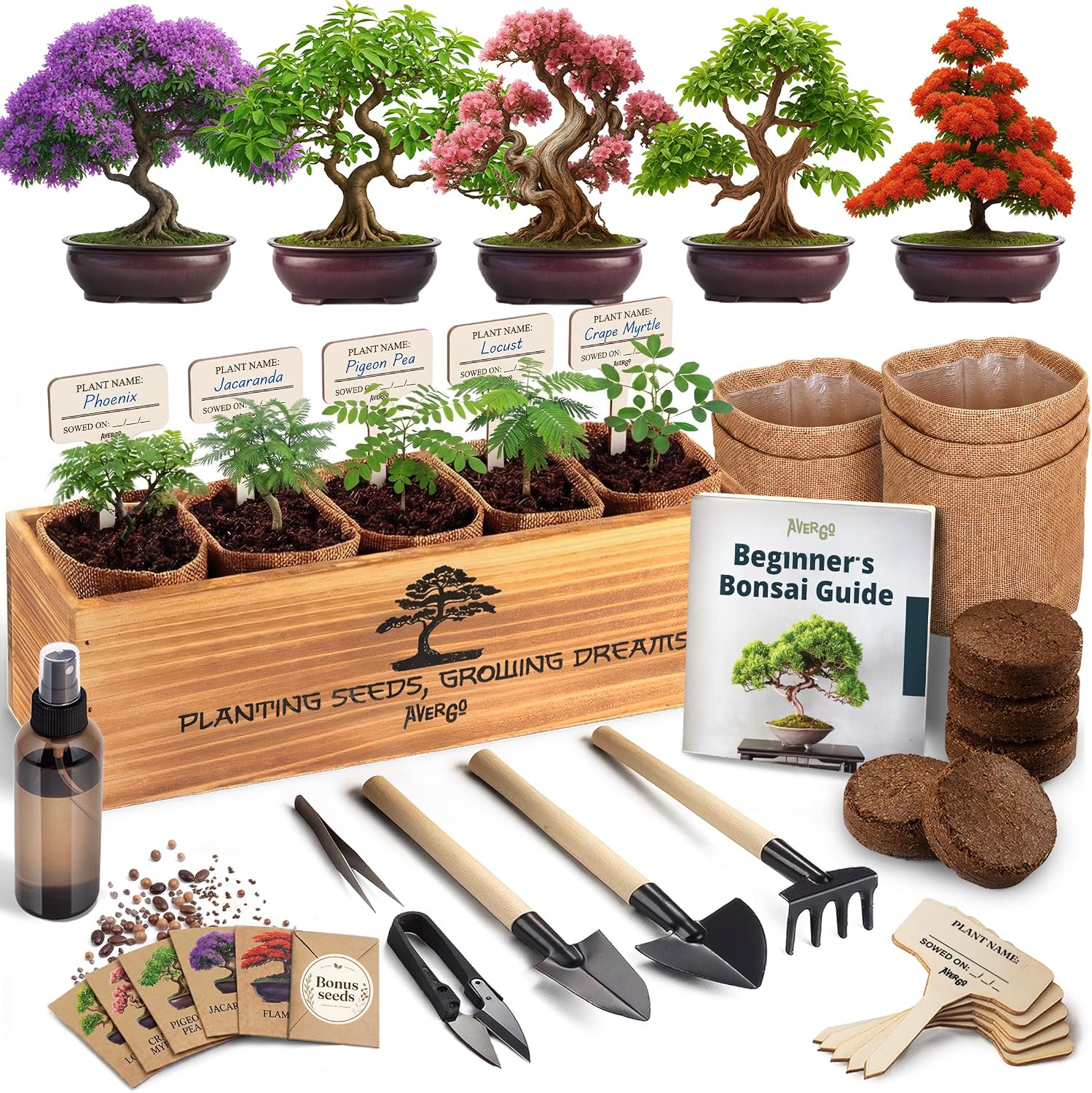 Legendary Bonsai Tree Kit Deluxe — WeirdThingsToBuy weird find