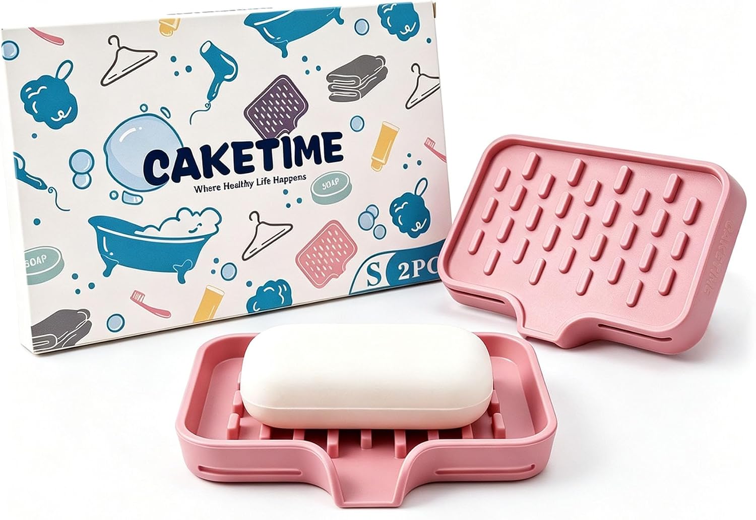 Legendary Caketime 2 Pack Silicone Soap — WeirdThingsToBuy weird find