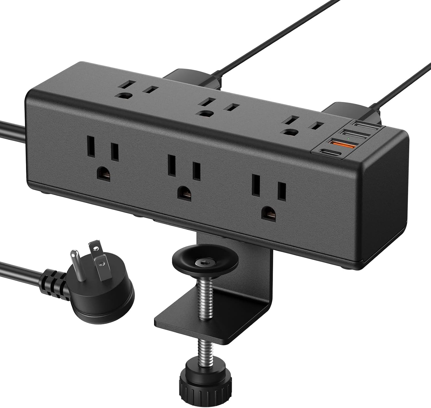 Legendary Cccei Desk Clamp Power Strip — WeirdThingsToBuy weird find