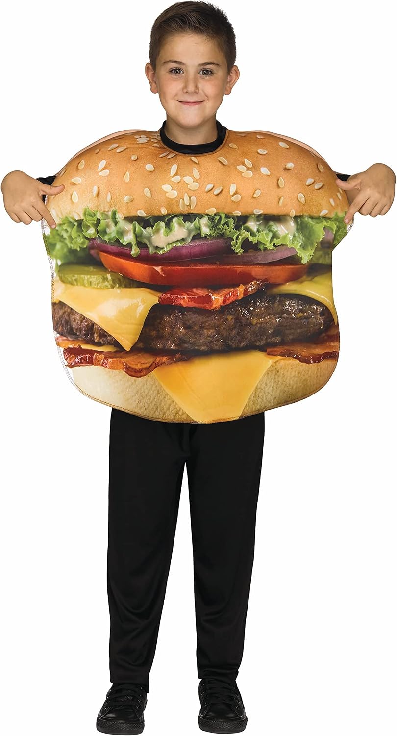 Legendary Cheeseburger Costume One Size Multicolor — WeirdThingsToBuy weird find