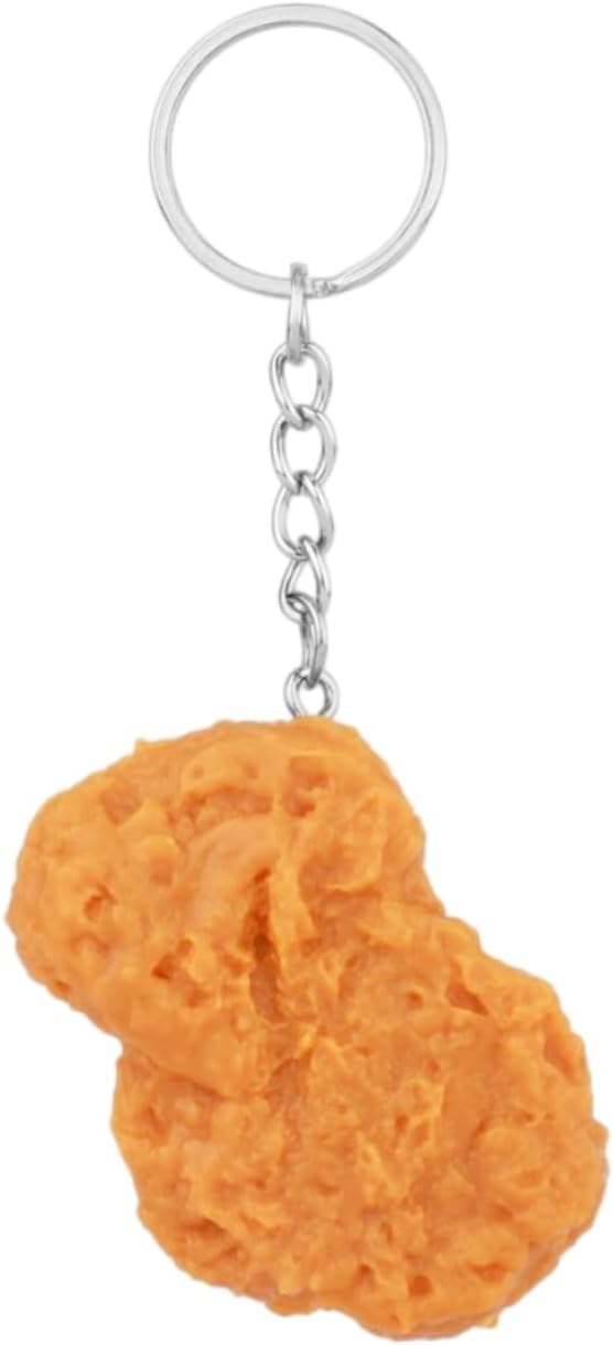 Legendary Chicken Nuggets Keychain Creative Funny — WeirdThingsToBuy weird find