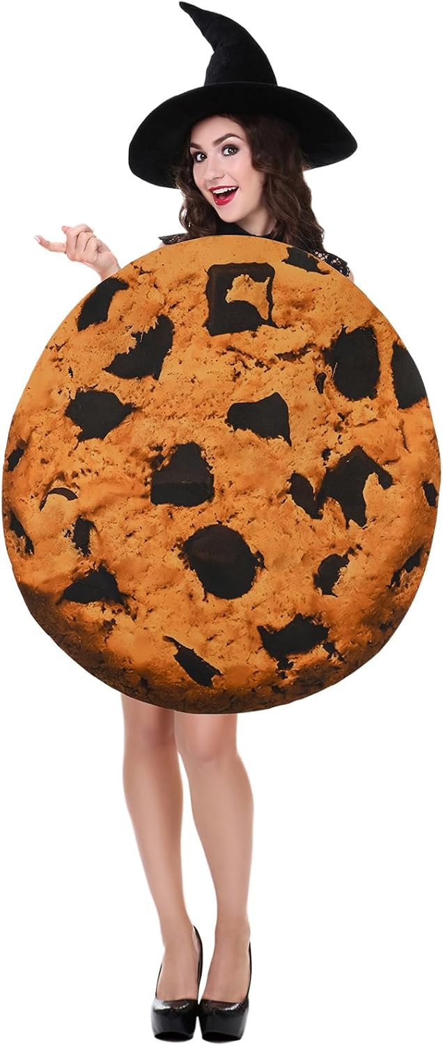 Legendary Chocolate Chip Cookie Costume Adult — WeirdThingsToBuy weird find