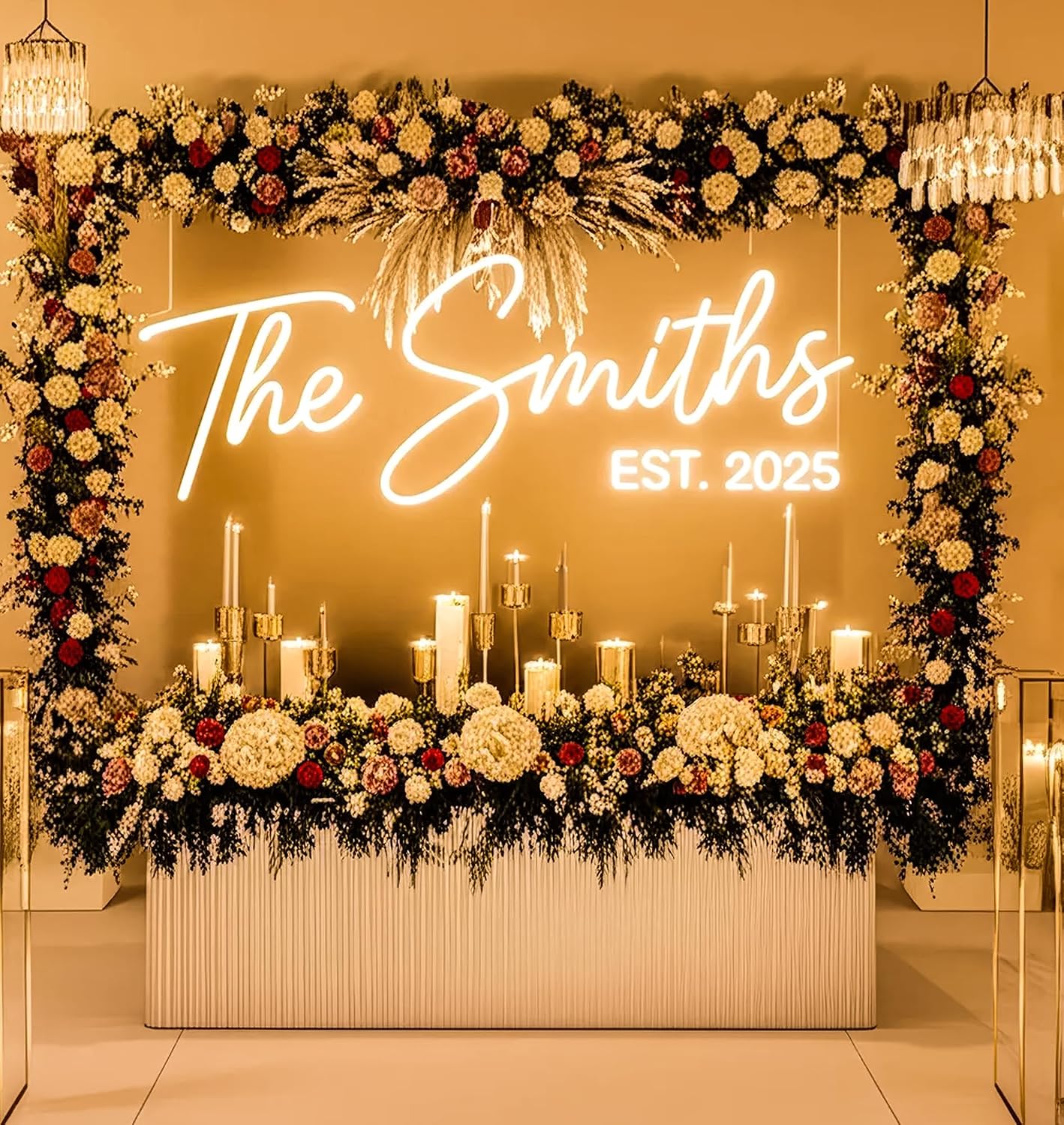 Legendary Cionaor Custom Neon Signs Wedding — WeirdThingsToBuy weird find