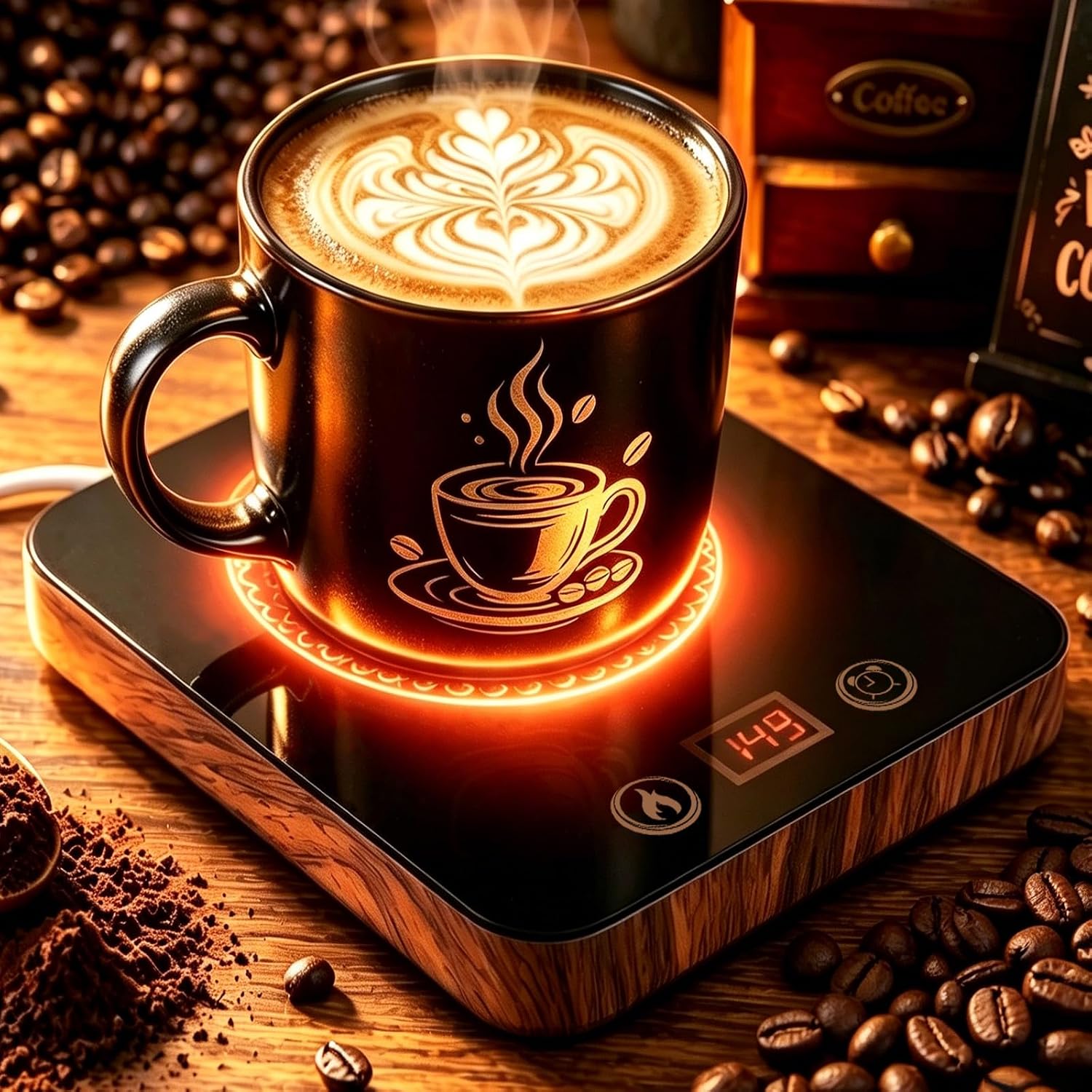 Legendary Coffee Mug Warmer Desk 1 — WeirdThingsToBuy weird find