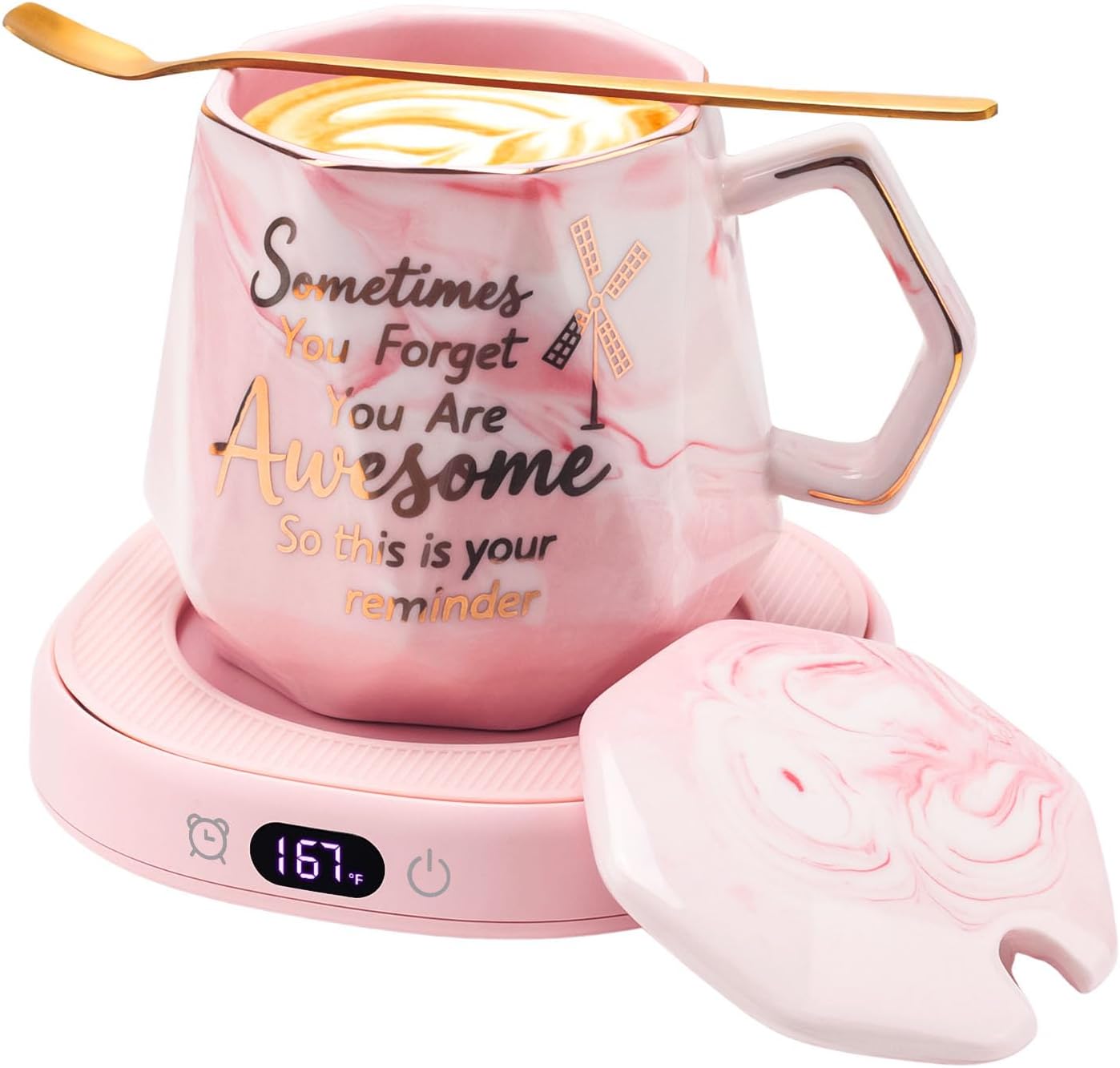 Legendary Coffee Mug Warmer Set Smart — WeirdThingsToBuy weird find