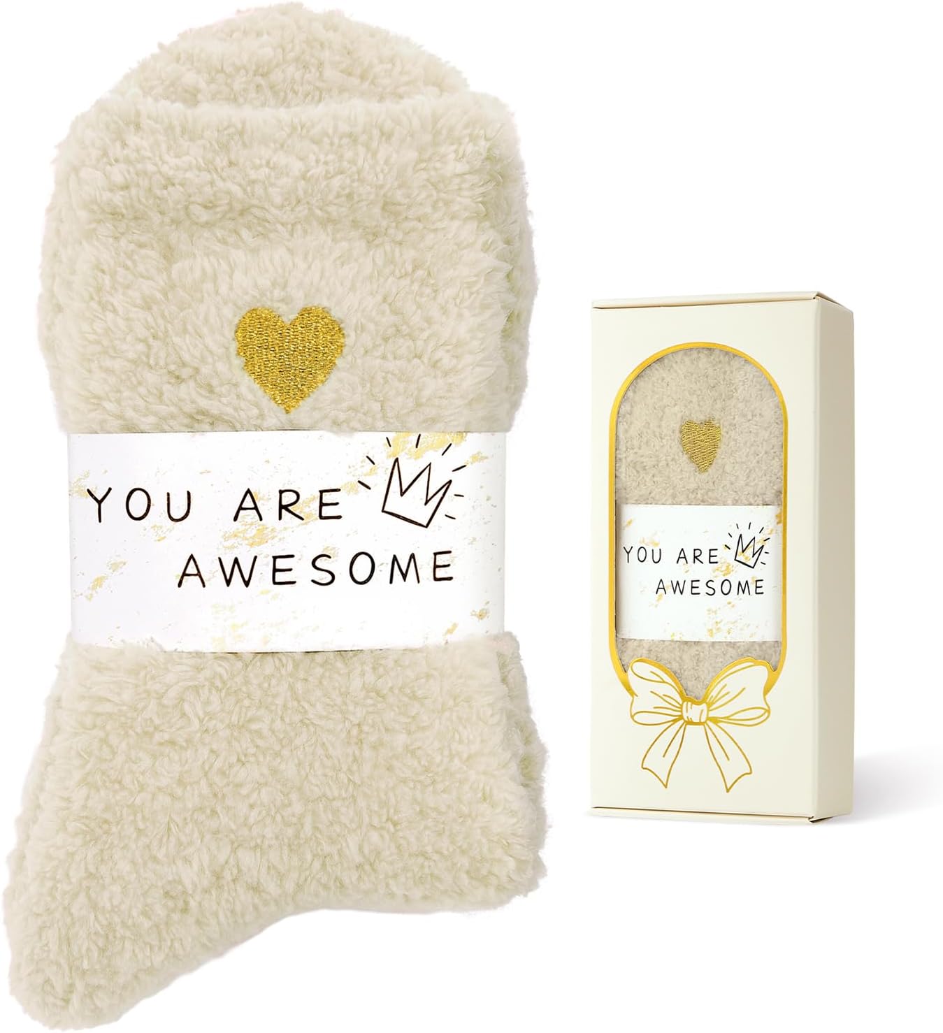 Legendary Coral Fleece Cloud Fuzzy Socks — WeirdThingsToBuy weird find