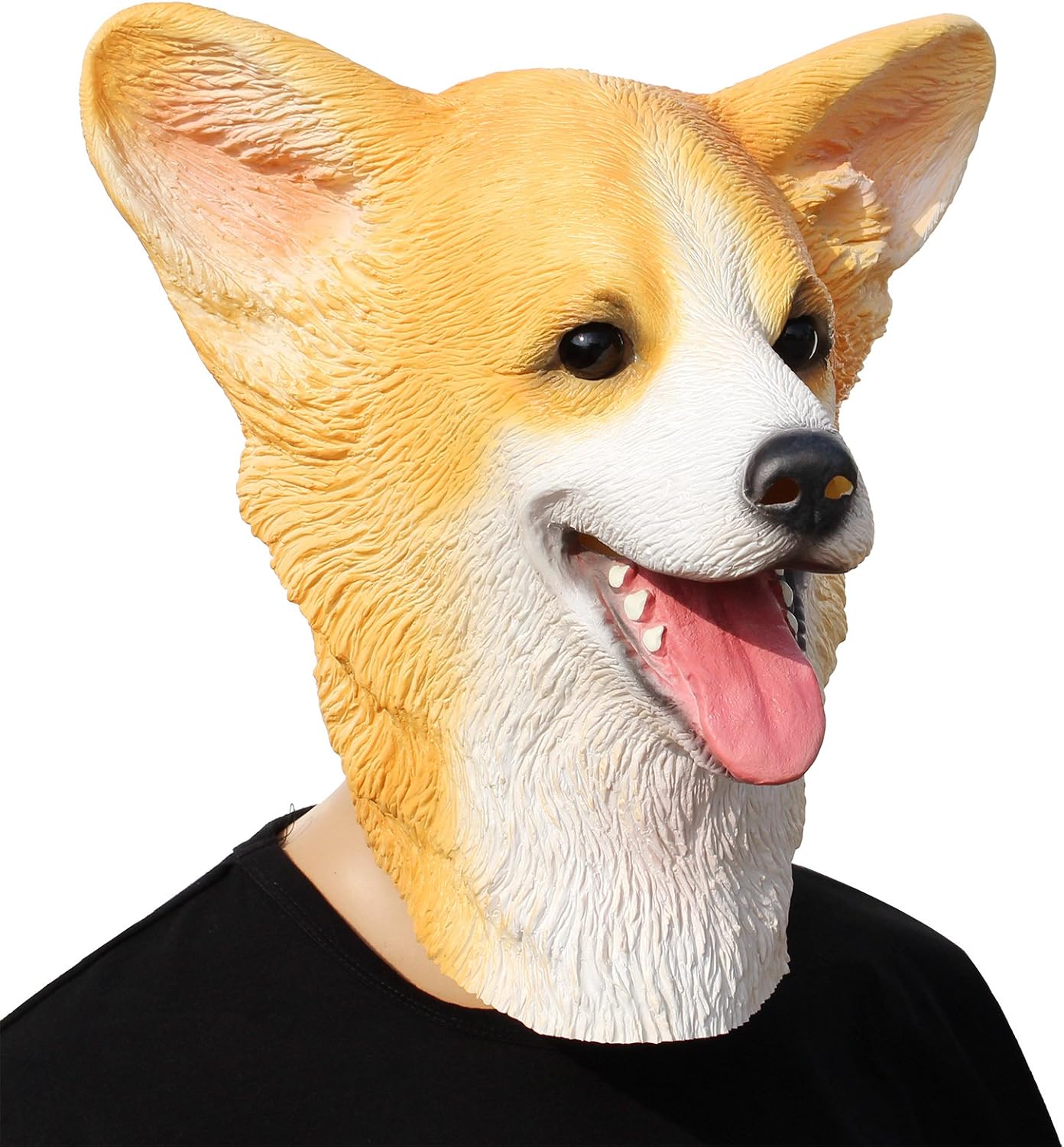 Legendary Corgi Mask Dog Costume Halloween — WeirdThingsToBuy weird find