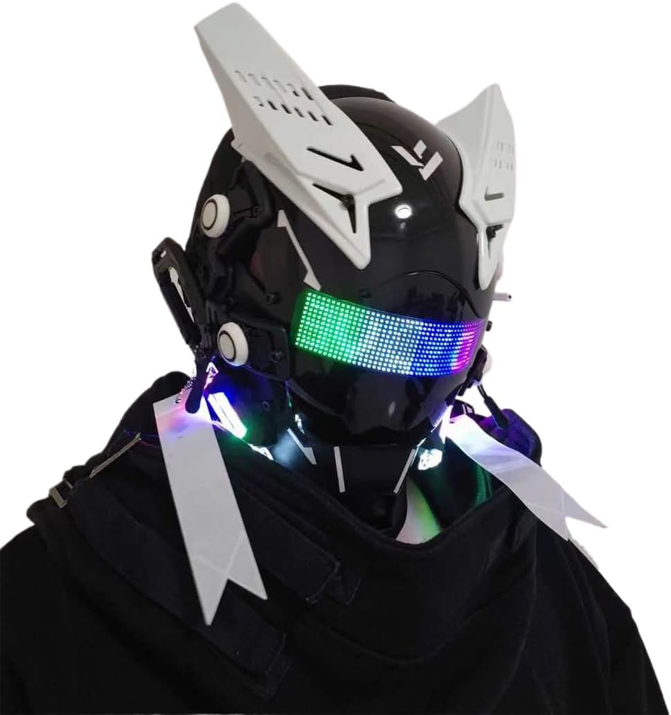 Legendary Cyberpunk Led Display Mask App — WeirdThingsToBuy weird find