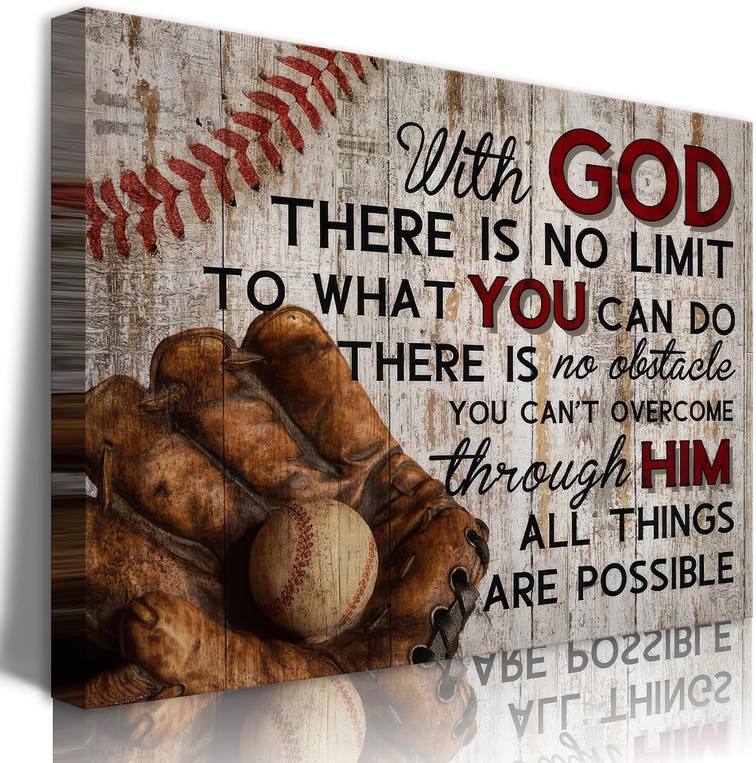 Legendary Dcmvjhzv Baseball Sports Canvas Wall — WeirdThingsToBuy weird find