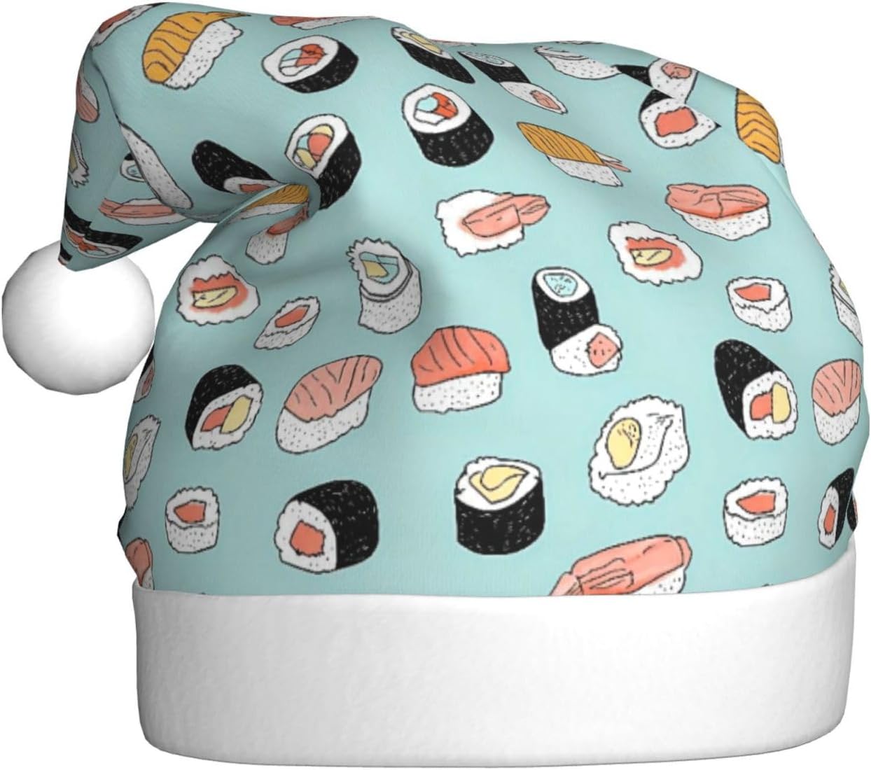 Legendary Delicious Sushi Christmas Hat Adult — WeirdThingsToBuy weird find